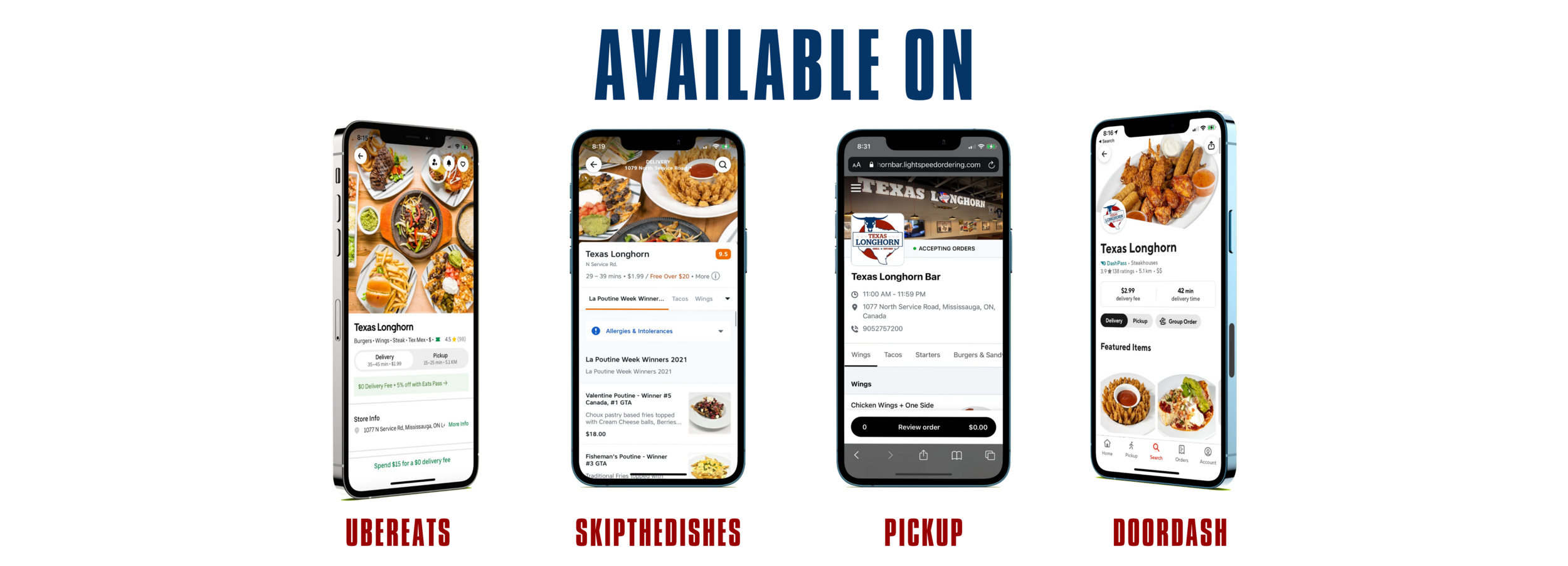 Longhorn order online deals